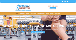 Desktop Screenshot of northgatehealthclub.com